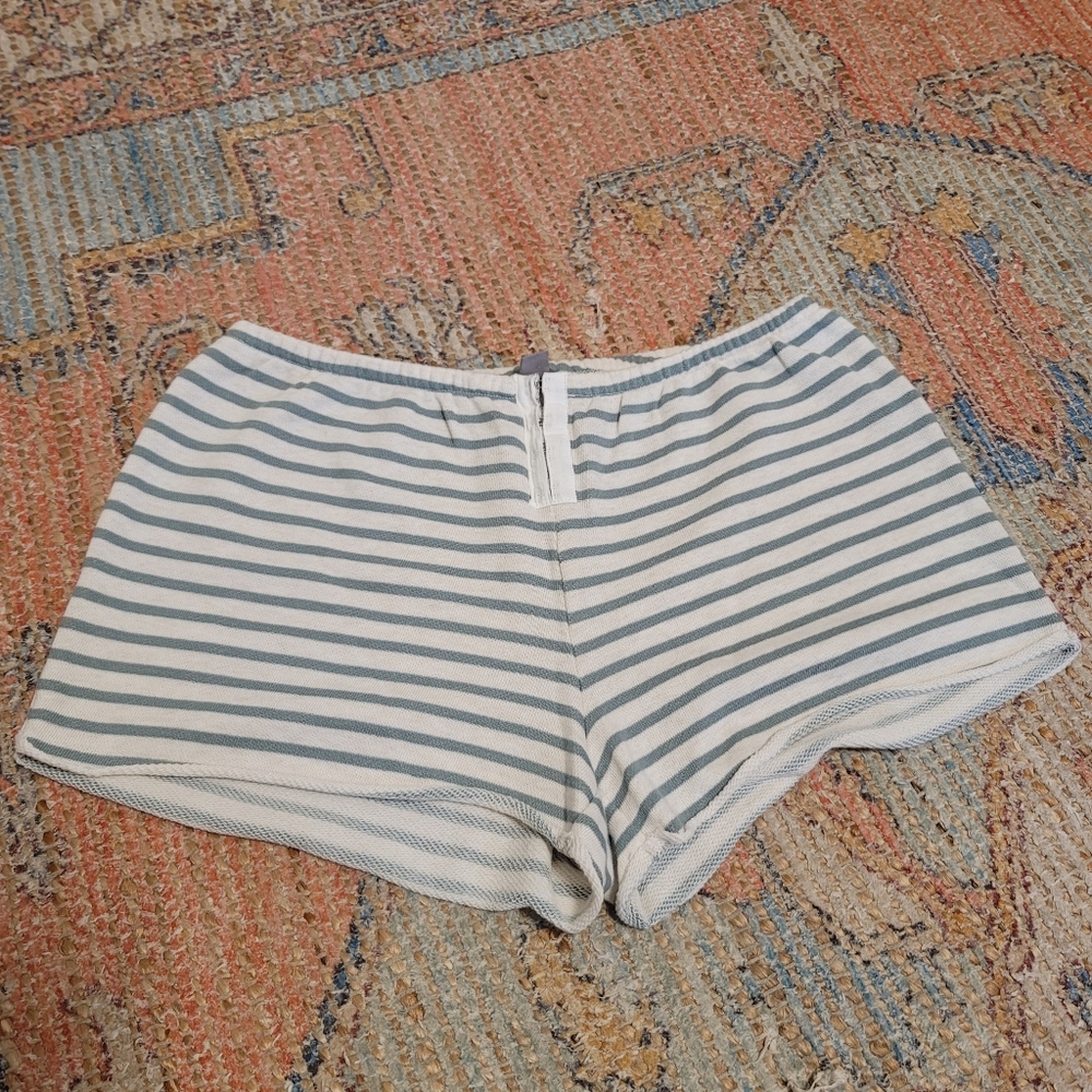 Aerie Strip Shorts